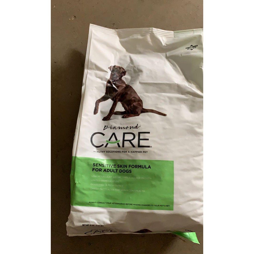 Diamond Care Adult Dog Food For Sensitive Skin 3.63kg Shopee