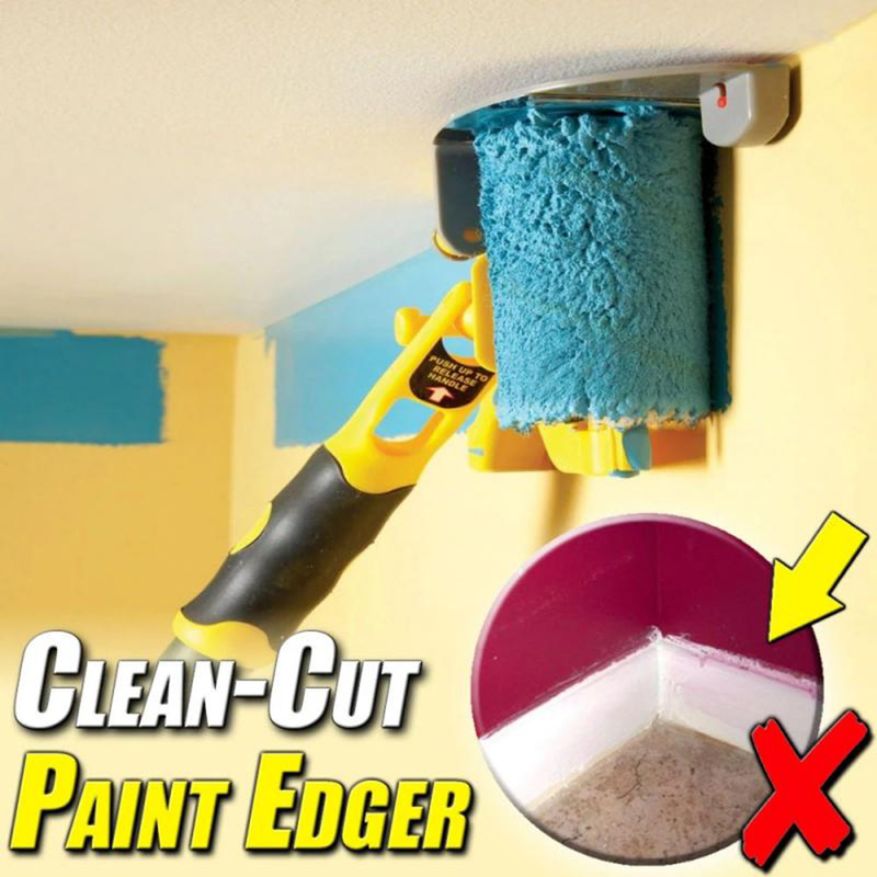 Color Separation Trimming Roller Brush Paint Edge Latex Paint Coating Interior Wall Soft Brush Corner Brush Wall