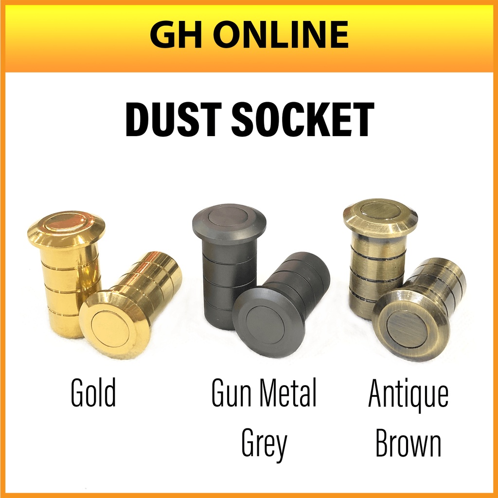 DUST SOCKET FLOOR DUST SOCKET FOR FLUSH BOLT 防尘插销锁 | Shopee Singapore