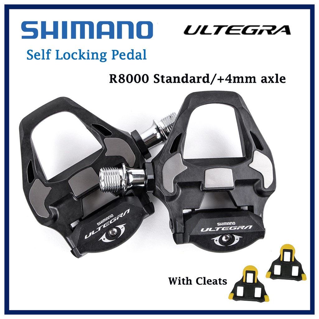 Shimano pedals best sale longer axle