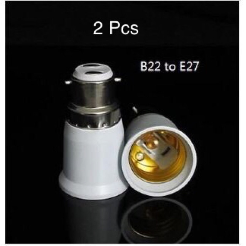 (sgledlighting) B22/GU10/G24/E14 to E27 Light Lamp Bulbs Adapter Lamp ...