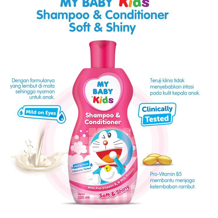 My BABY Kids Special Shampoo & Conditioner Doraemon 100 ml (4 pcs