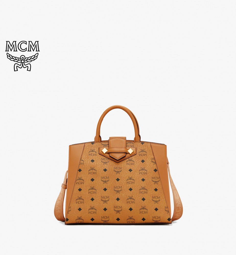 Mcm essential visetos original tote bag sale