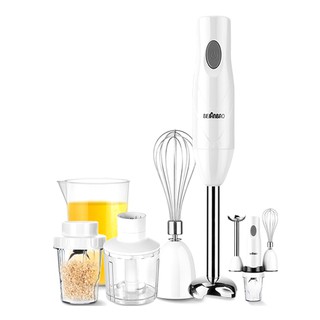 Bear Baby Food Maker, Baby Food Processor Set for Fruit, Vegetable, Meat,  Baby Food Puree Blender with 2 Glass Bowls (0.6L+0.3L), Baby Food