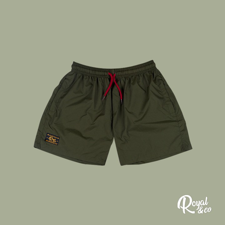 Shortpants/polyester BOARDSHORT/GREEN ARMY | Shopee Singapore