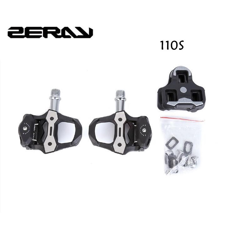 ZERAY ZP 110 Bike Pedal Carbon Fiber Road Cycling Pedal with cleat compatible with LOOK KEO structure 110s