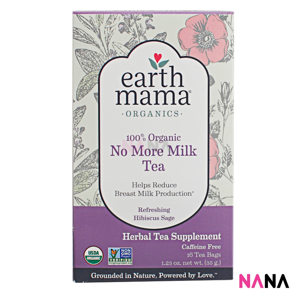 Earth Mama No More Milk Tea (16 Tea Bags/ Box) Shopee Singapore