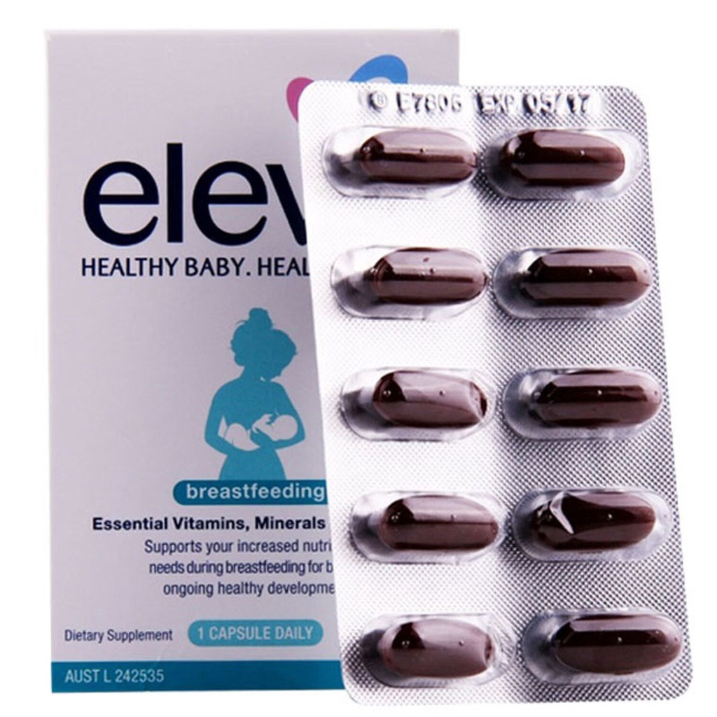Elevit Breastfeeding Essential Vitamins, Minerals & Omega3 60 Capsules