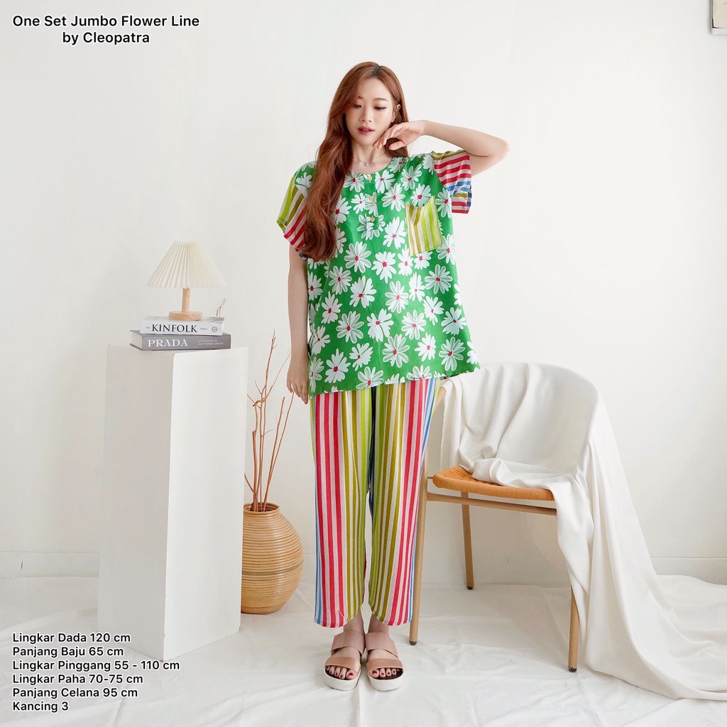 Cleopatra CP Set/Women's Suit/One Set Jumbo Flower Line (Retail Choose ...
