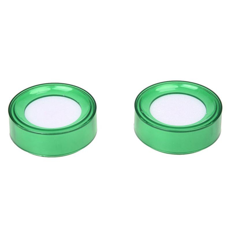 Green Plastic 7cm Dia Sponge Finger Wet Money Cashier 2 Pcs Shopee