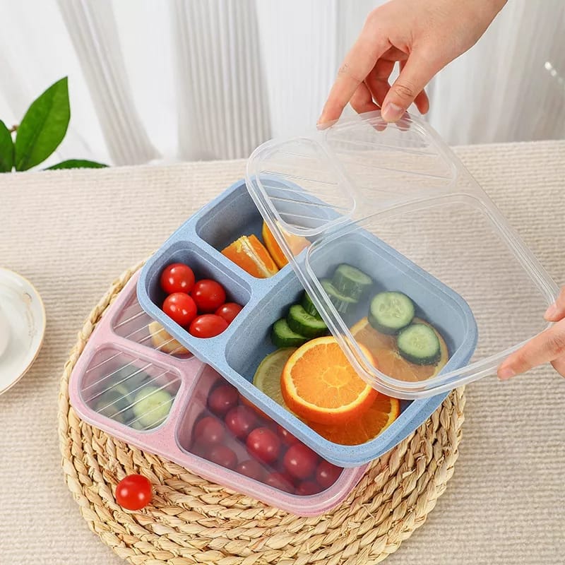 Dreamyhouse Tempat Makan Kotak Bekal Microwavable Lunch Box Kotak Makan Anak - Gambar 3