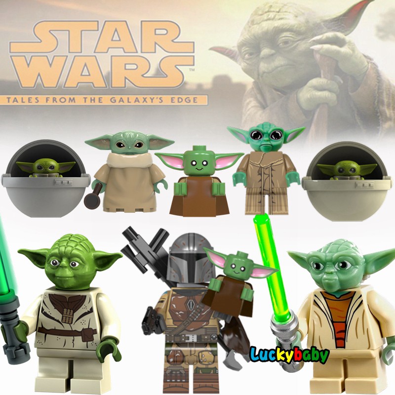 Baby yoda minifig hot sale