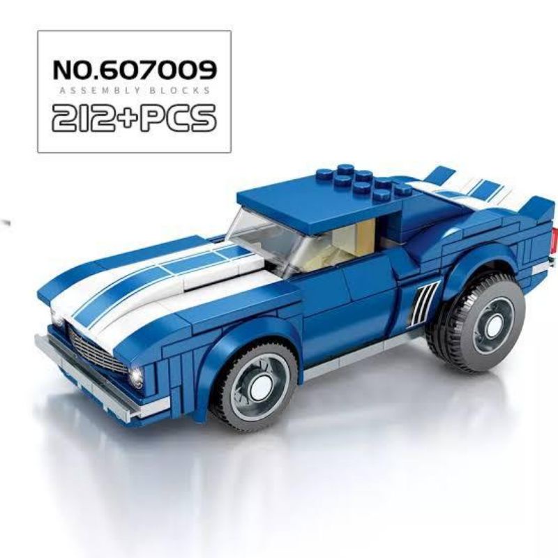 Sembo Building Block Famous Car Collection (607009-607012) | Shopee ...