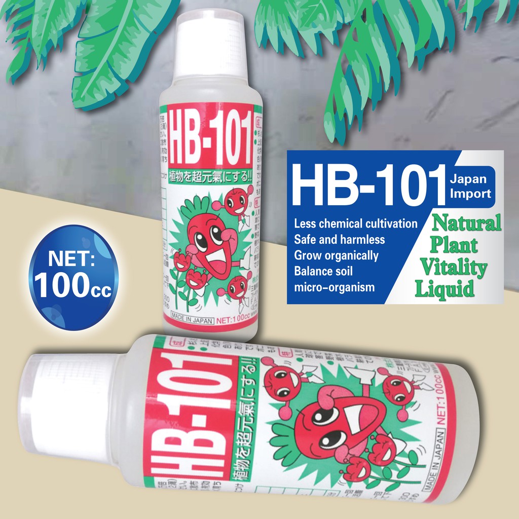 HB-101 Natural Plant Vitality Liquid Fertilizer Authentic From Japan ...