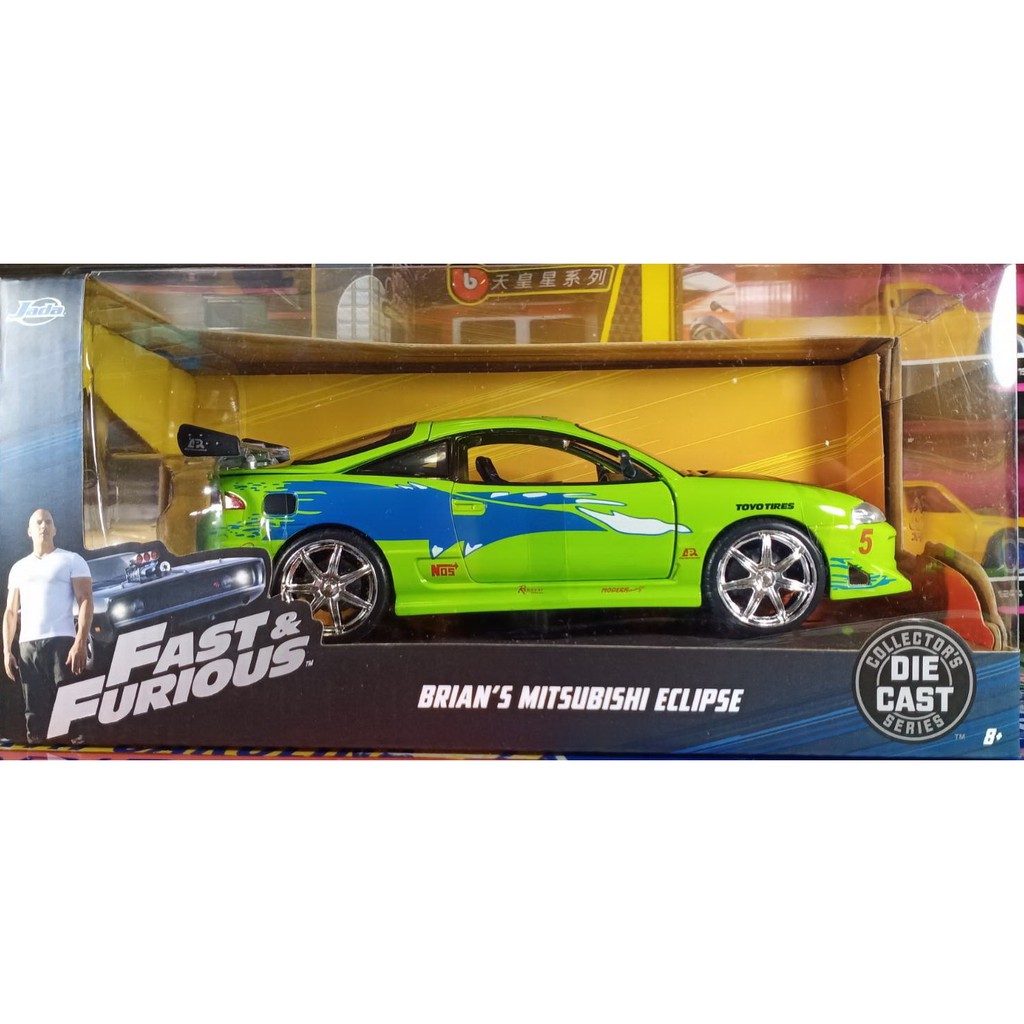 JADA 97603 Scale 1/24 | MITSUBISHI ECLIPSE 1995 - PAUL WALKER - BRIAN O