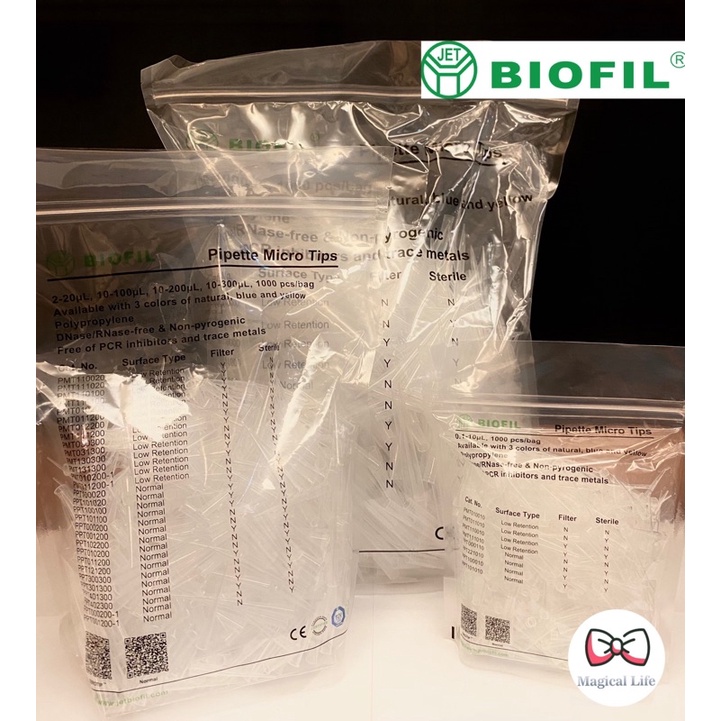 Universal Pipette Tips, 1000’s/pack (Jetbiofil) | Shopee Singapore