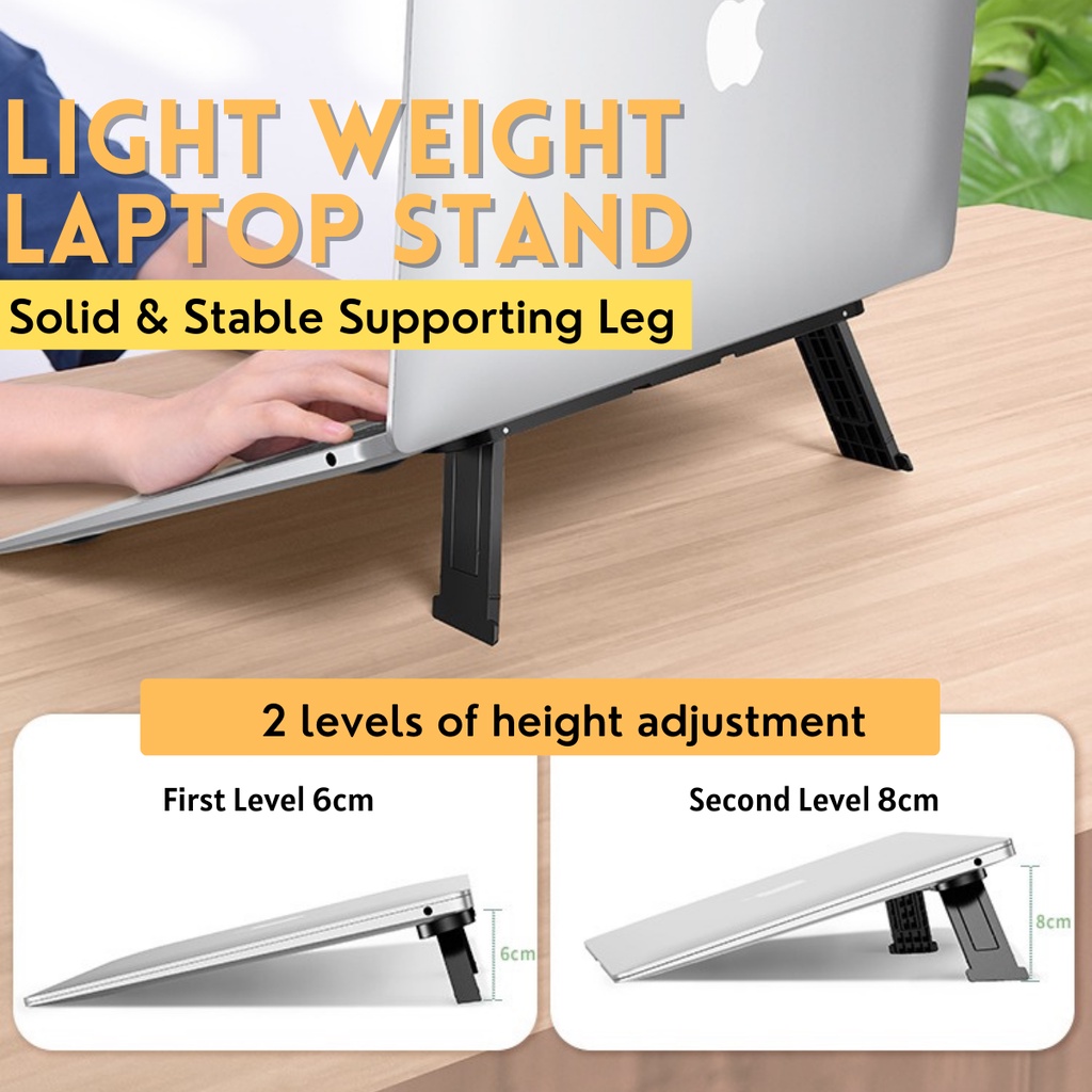 Laptop Stand Support Notebook With Phone Tablet Computer Table Stand ...