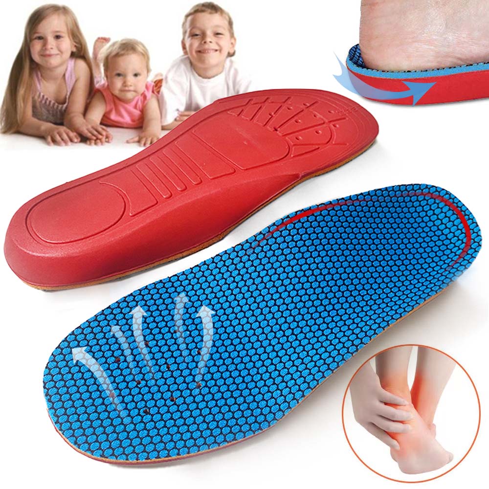 Children's Orthopedic Insoles For Flat Feet Arch Support O/X Legs