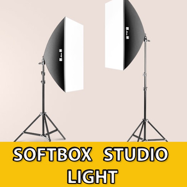 Photography Softbox Studio Light 95W 3 Lights Lighting Kit Photo ...