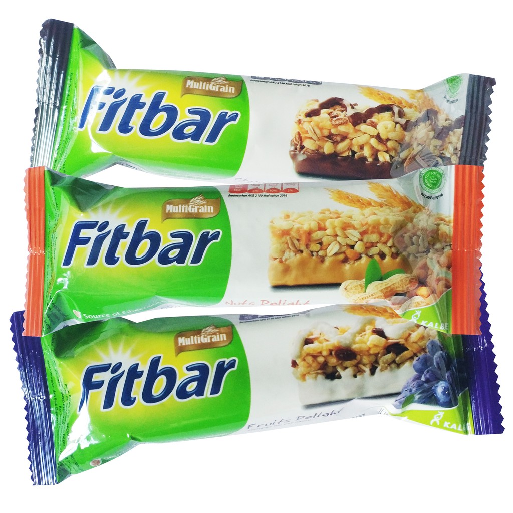Fitbar Multigrain Bar - Healthy Snack - Choco Delight - Fruits- Nuts ...