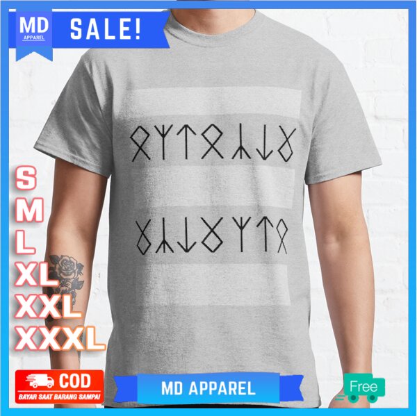 Nordic runes Premium T-Shirt | Shopee Singapore