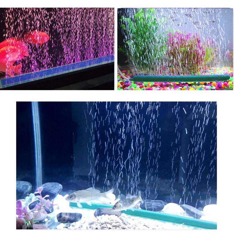 10cm-40cm Aquarium Air Bubble Stone Bar Fish Tank Air Bubble Diffuser ...