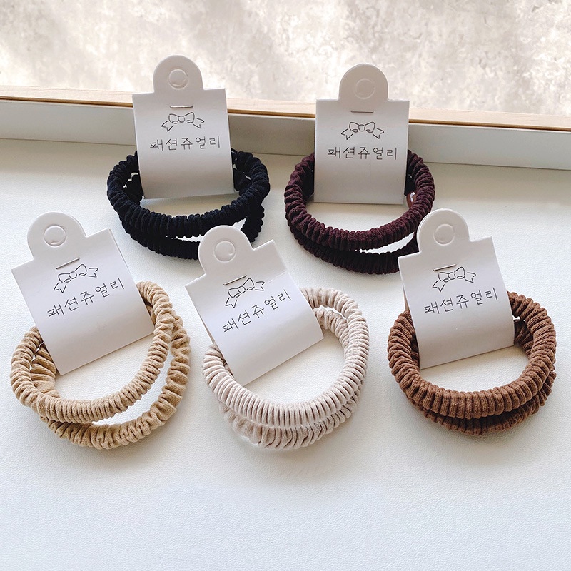 Women's Hair Rope Set High elasticity Hair Tie Hair Accessories MK2076 ...