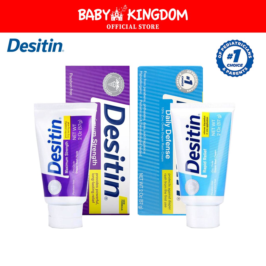 Desitin Diaper Rash Cream (2oz/57g) Shopee Singapore