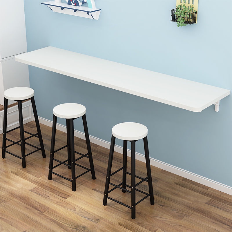 Wall mounted deals pub table