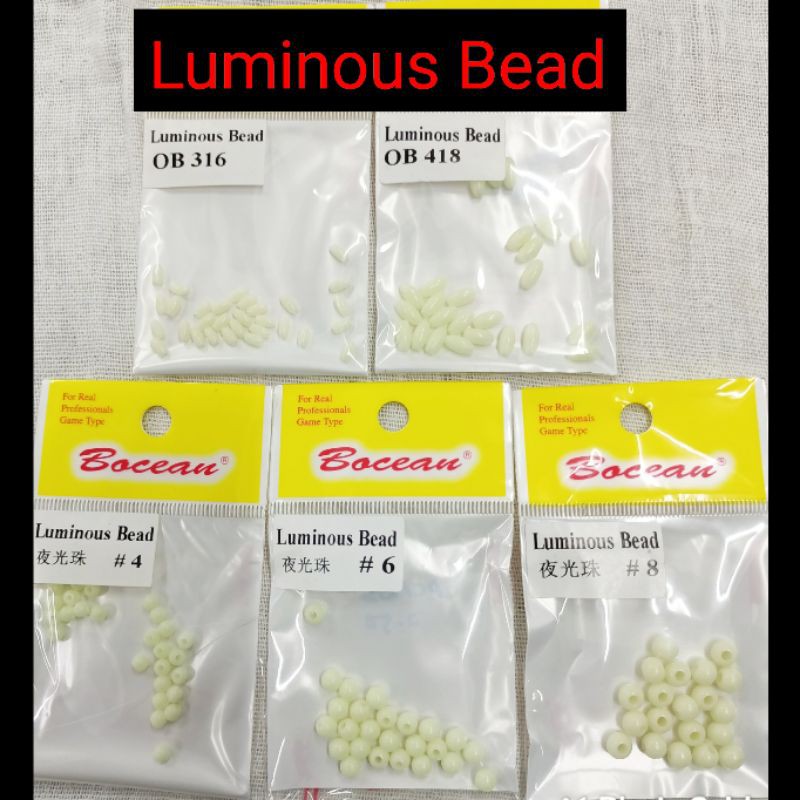 Luminous Beads Multi-use Bright-colored Plastic Night Luminous Beads For  Fishing