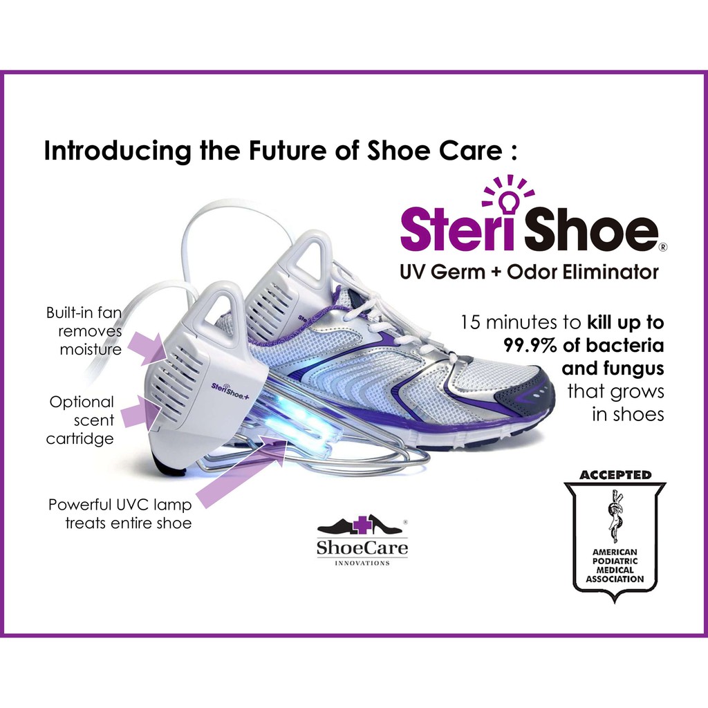 uv light for shoes - SteriShoe