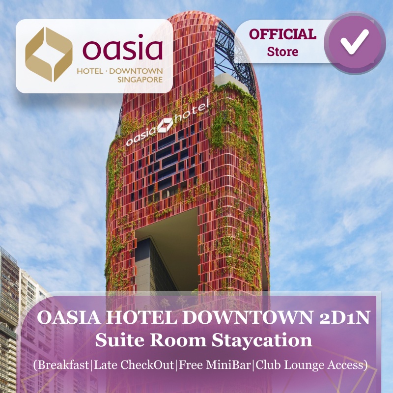 OASIA HOTEL DOWNTOWN 2D1N Suite Room (Breakfast Late Check Out MiniBar Club Lounge Access