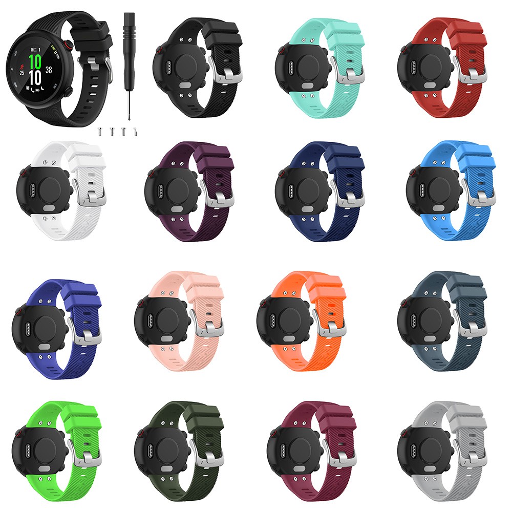 Bracelet En Silicone Garmin Forerunner 45s