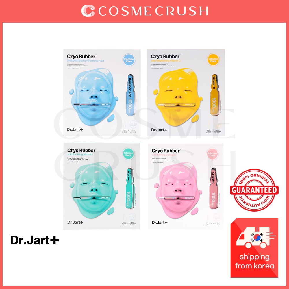 Dr.Jart+ Cryo Rubber Masks (Moisturizing/Brightening/Firming/Soothing ...