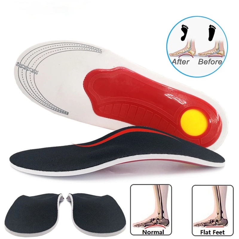 Premium Orthopedic Gel High Arch Support Insole Gel Pad 3D Arch Support