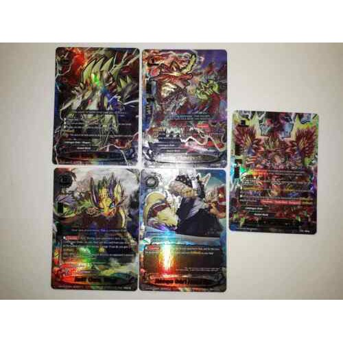 Buddyfight Rumbling Spiral Thunderaxe, Emperor Agito SBT03 SECRET Set