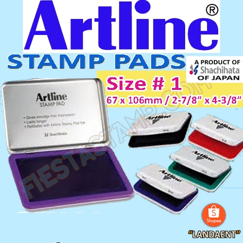 Artline Stamp Pad No. 1 (Inked) | Shopee Singapore