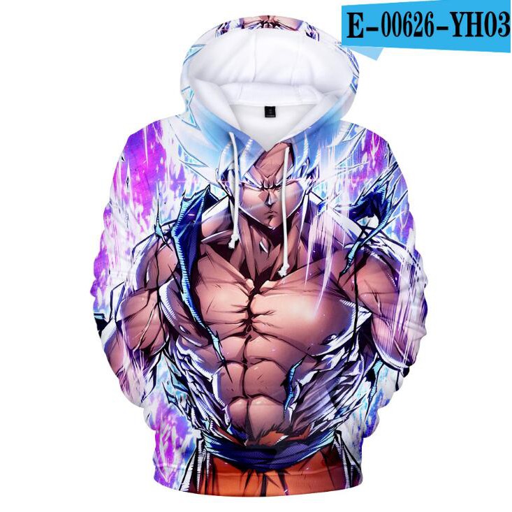 Dragon Ball Super Goku Back Ultra Instinct Sweater5XL