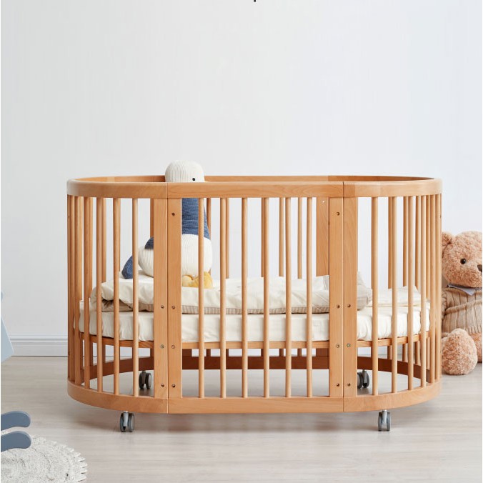 Oval 2024 shaped crib