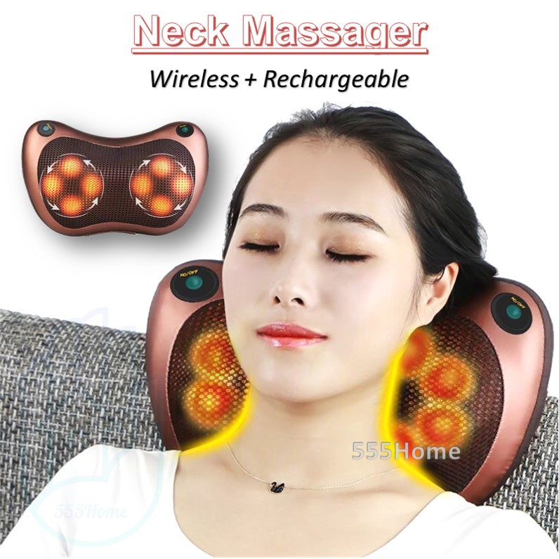 SG Massage Pillow for Car Home Use Shoulder Neck Back