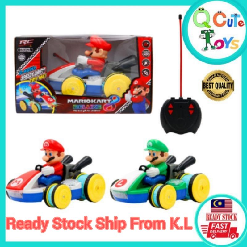 Super Mario Kart Four-way Remote Control Car Mario Brother Stunt