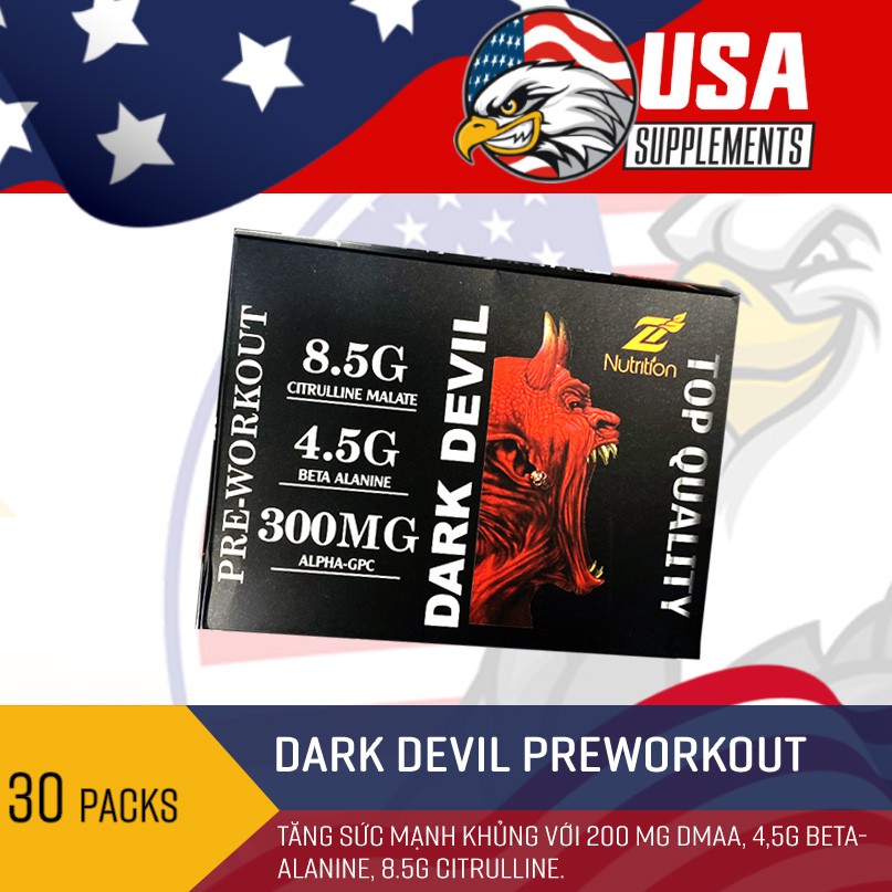 Increase Power Dark Devil Preworkout - Pre Most Powerful For 