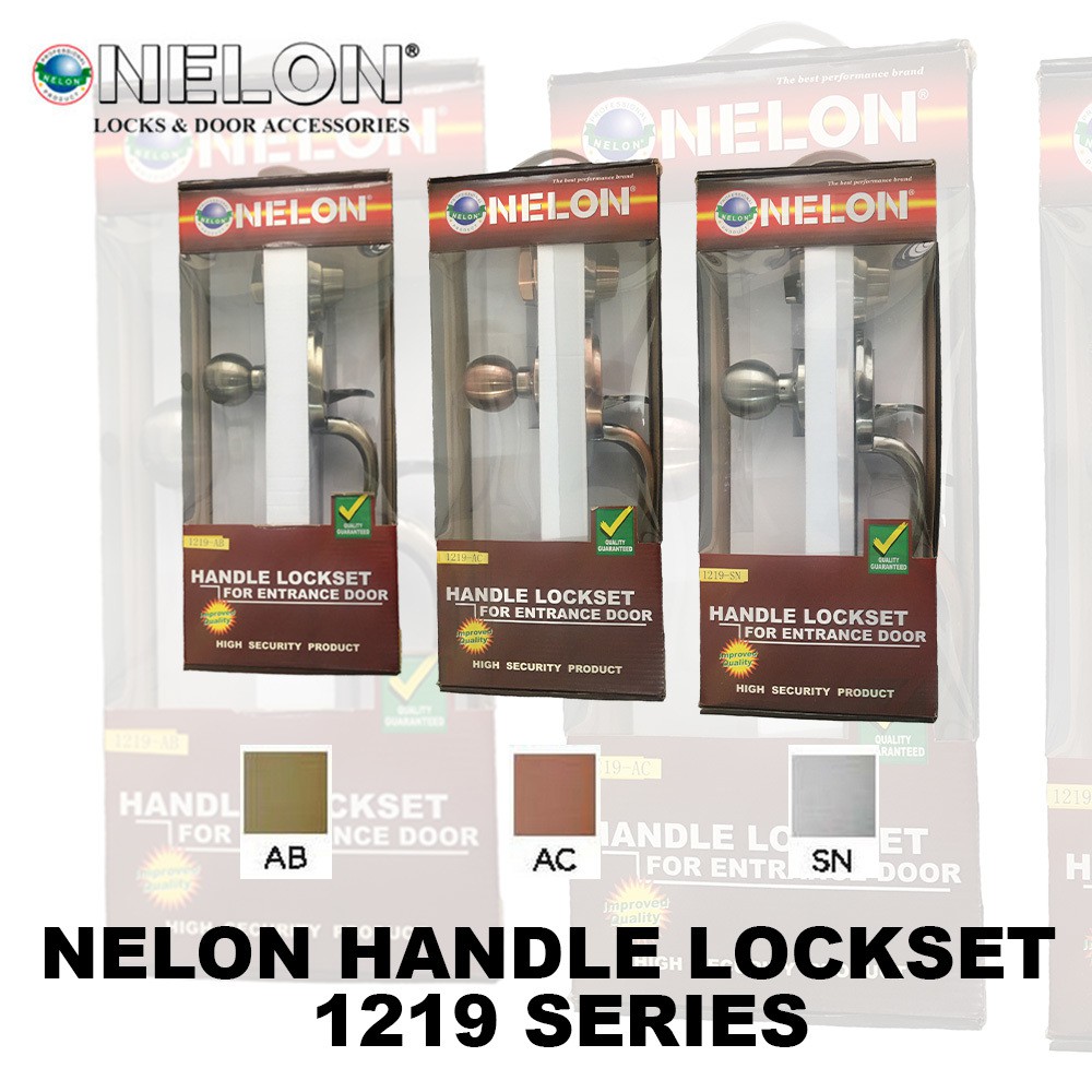 NELON HANDLE LOCKSET 1219 SERIES | Shopee Singapore