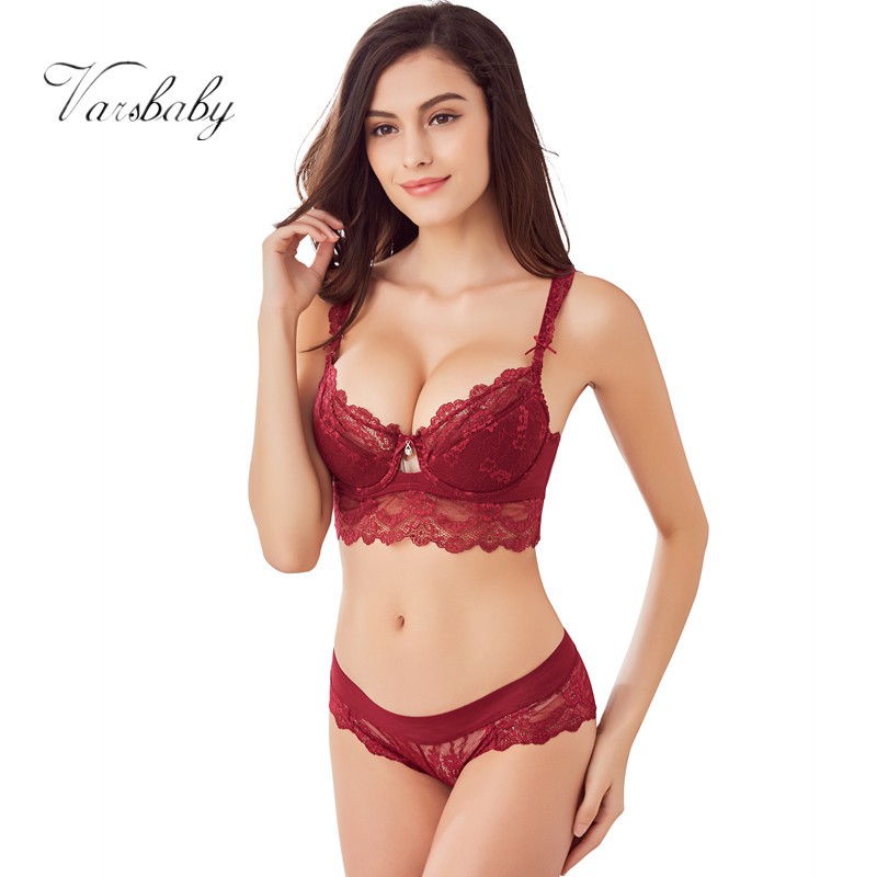 Dropship Sexy Lingerie Sexy Ladies Push Up Bra Lace Bra Set