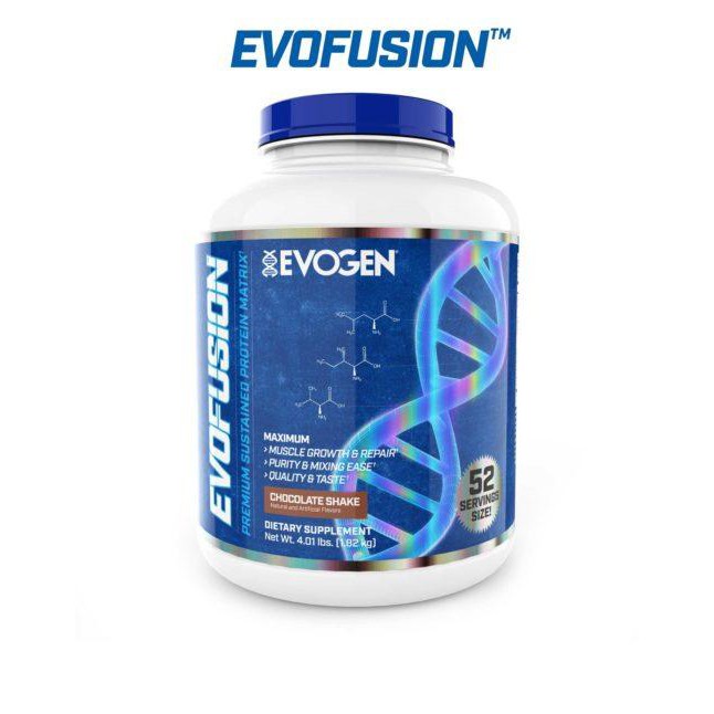 Evogen Evofusion Whey Protein Blend 24g protein ( 8g whey isolate , 8g