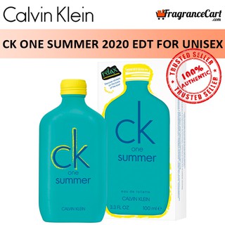 CALVIN KLEIN CK ONE SUMMER 2020 ET 100ML – New Scent Perfumaria
