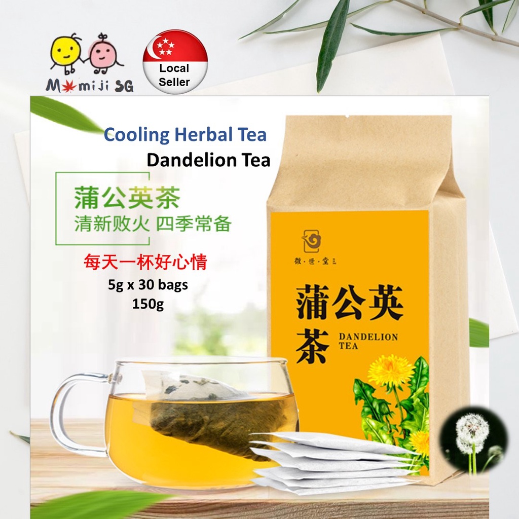 Dandelion Tea (30 teabags) Cooling Herbal Tea - All Natural No ...
