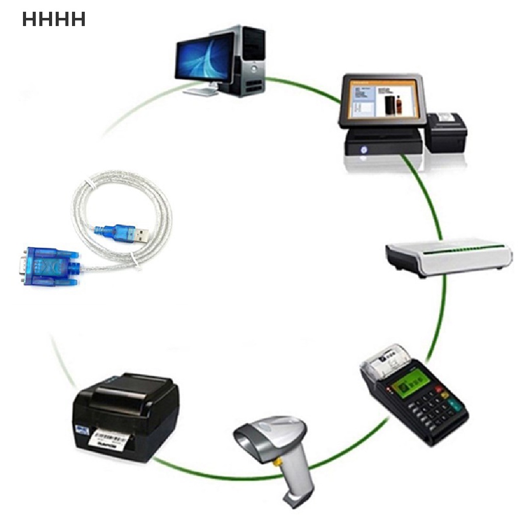 [WYL] USB to RS232 Serial Port DB9 9 Pin Male COM Port Converter