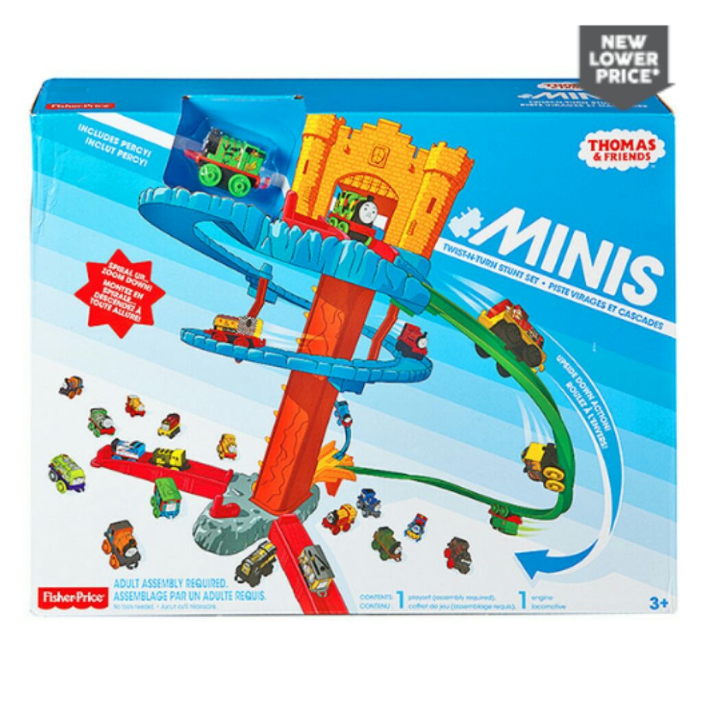 Fisher Price Thomas Friends Minis Twist N Turn Stunt Set