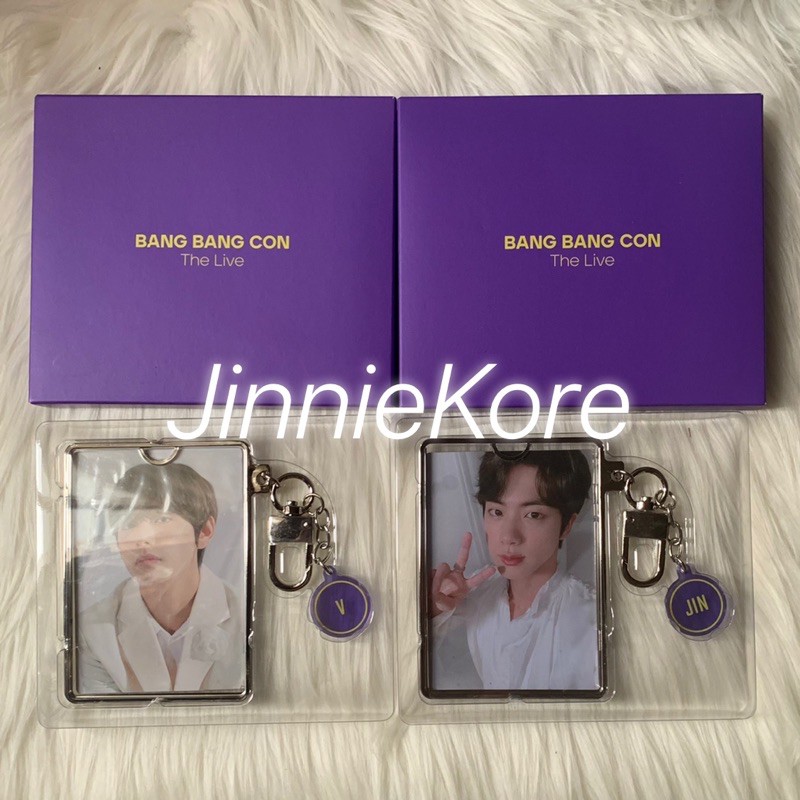 Bang Bang Con The Live Concert Merch Md Photocard Holder Keyring Set